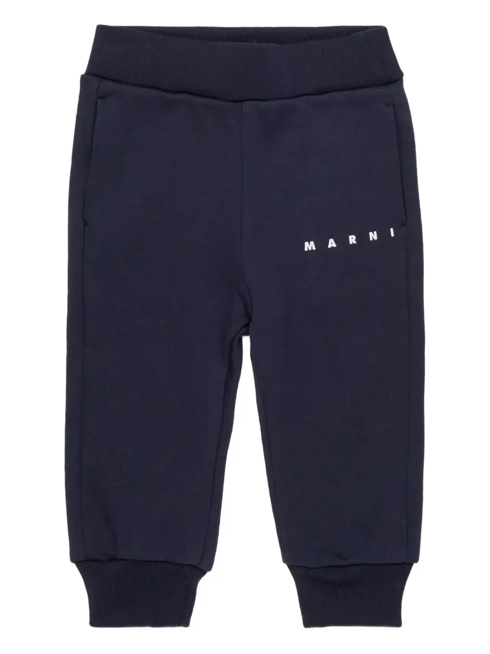 Спортивные брюки с логотипом Marni Kids, синий
Спортивные брюки с логотипом Marni Kids, синий