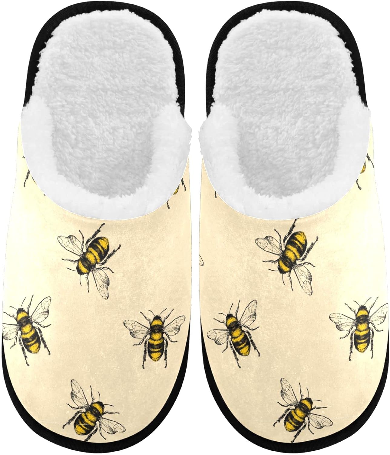 Тапочки viseunny для женщин и мужчин, забавные зимние теплые домашние тапочки с эффектом памяти, из хлопка, мягкие плюшевые флисовые тапочки на каждый день, унисекс Visesunny, Retro Bee
Тапочки viseunny для женщин и мужчин, забавные зимние теплые домашние тапочки с эффектом памяти, из хлопка, мягкие плюшевые флисовые тапочки на каждый день, унисекс Visesunny, Retro Bee