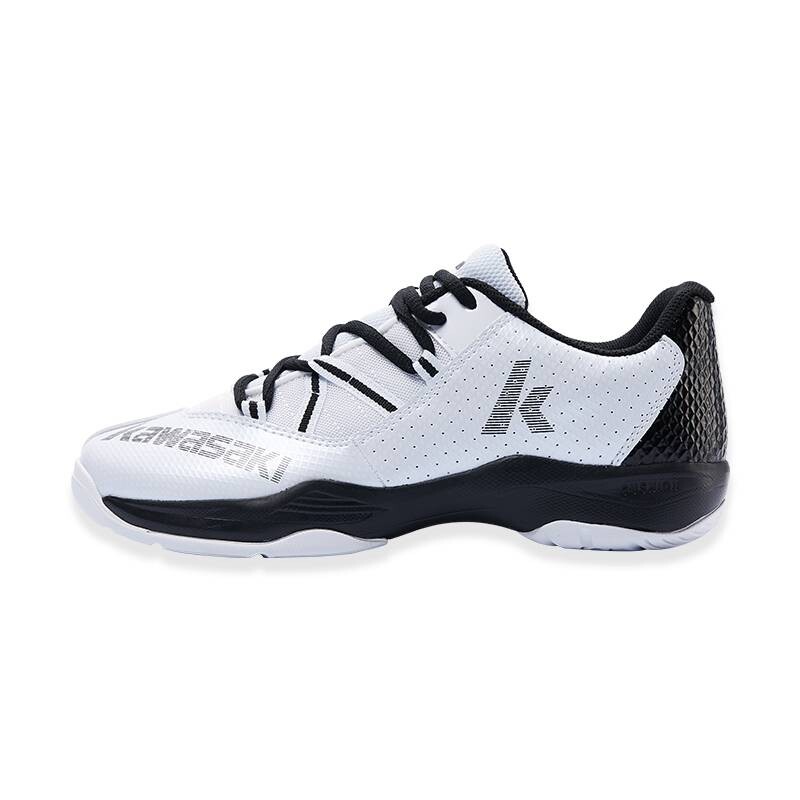 Кроссовки Kawasaki Badminton Shoes Unisex Low-top, белый/черный 
Кроссовки Kawasaki Badminton Shoes Unisex Low-top, белый/черный