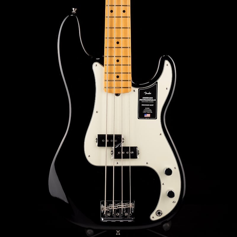 Басс гитара Fender American Professional II Precision Bass Maple Fingerboard Black
Басс гитара Fender American Professional II Precision Bass Maple Fingerboard Black