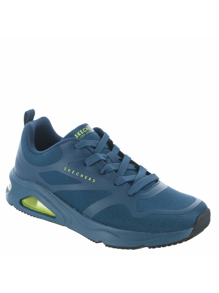 Мужские кроссовки синего цвета Skechers
Мужские кроссовки синего цвета Skechers