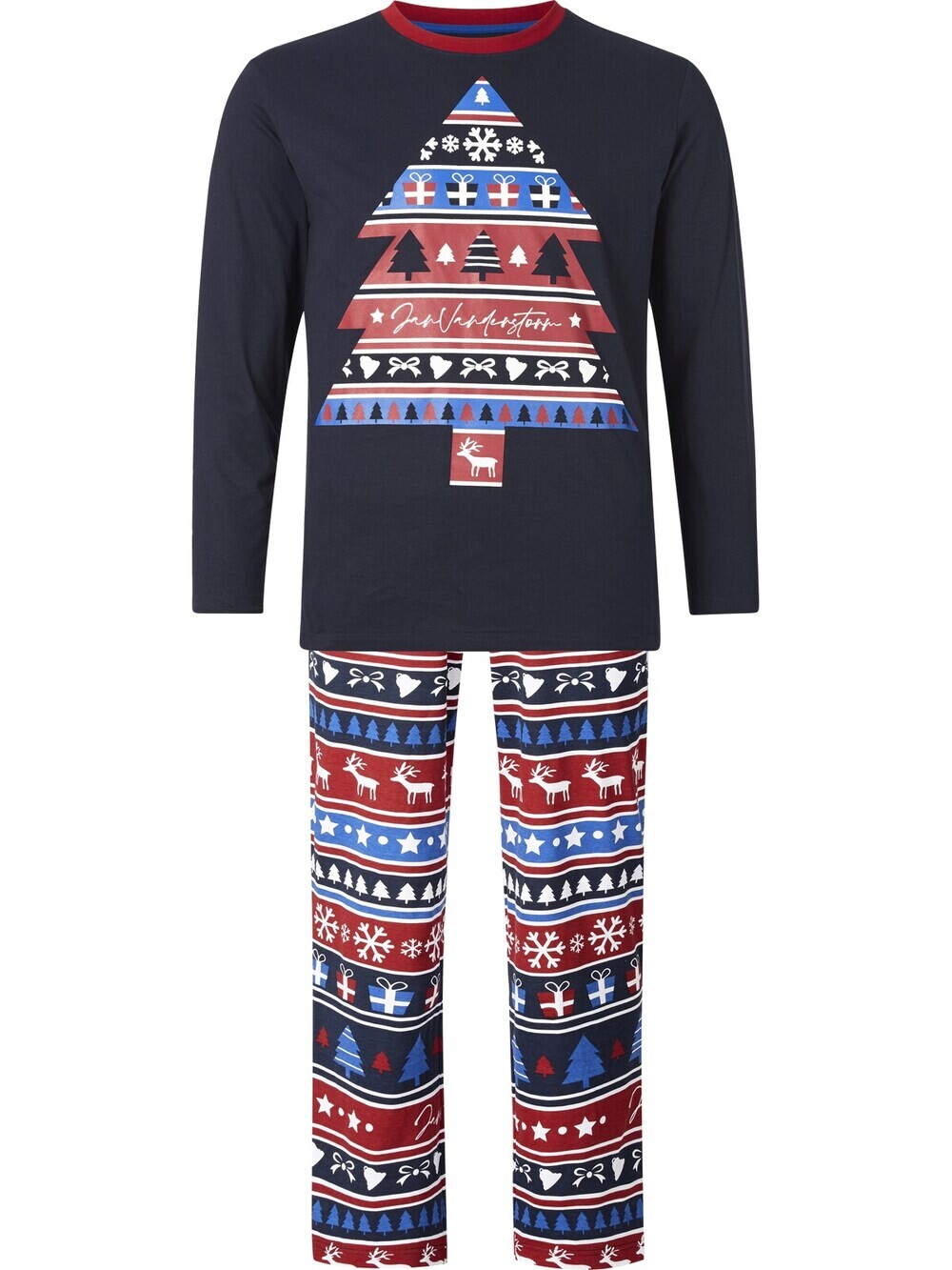 Длинная пижама Jan Vanderstorm Erilert, темно-синий
Длинная пижама Jan Vanderstorm Erilert, темно-синий