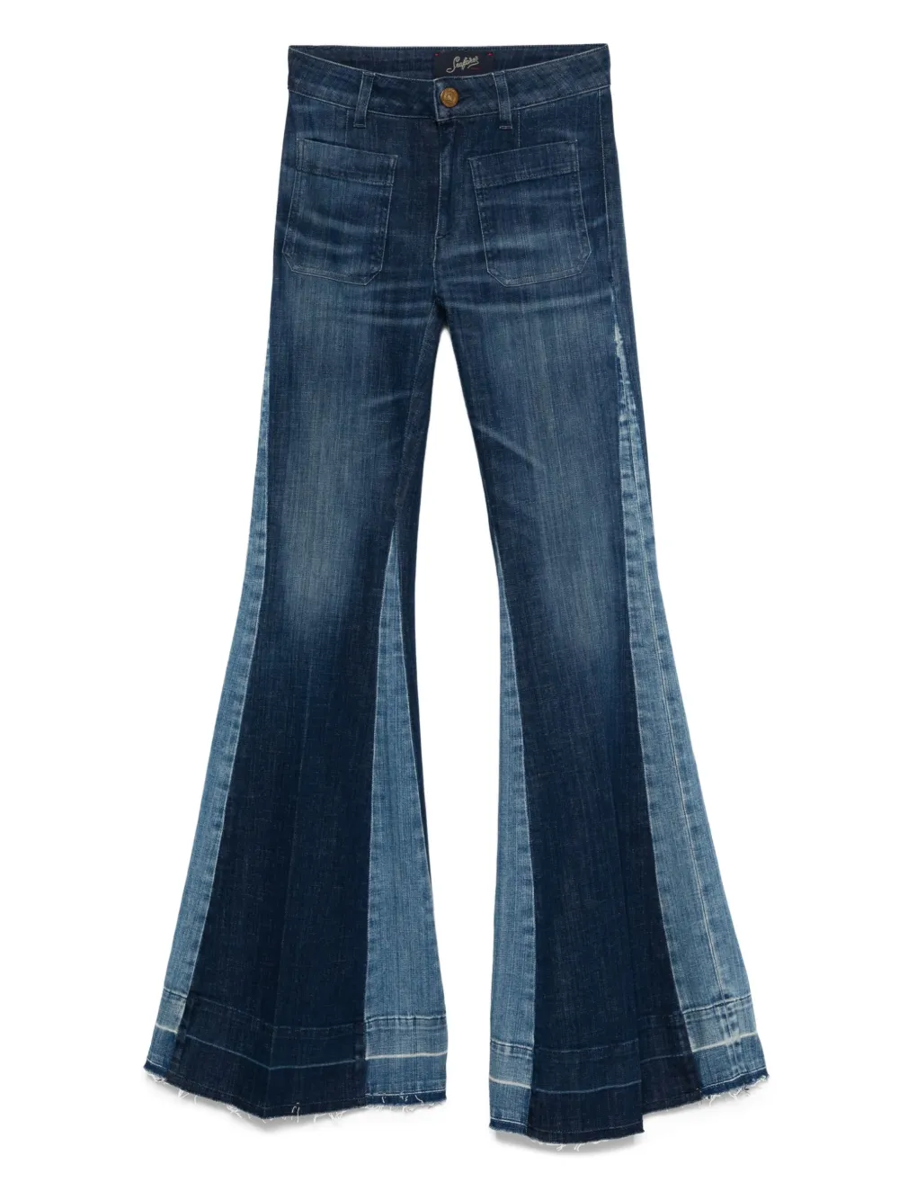 Расклешенные джинсы со вставками Seafarer, синий
Расклешенные джинсы со вставками Seafarer, синий