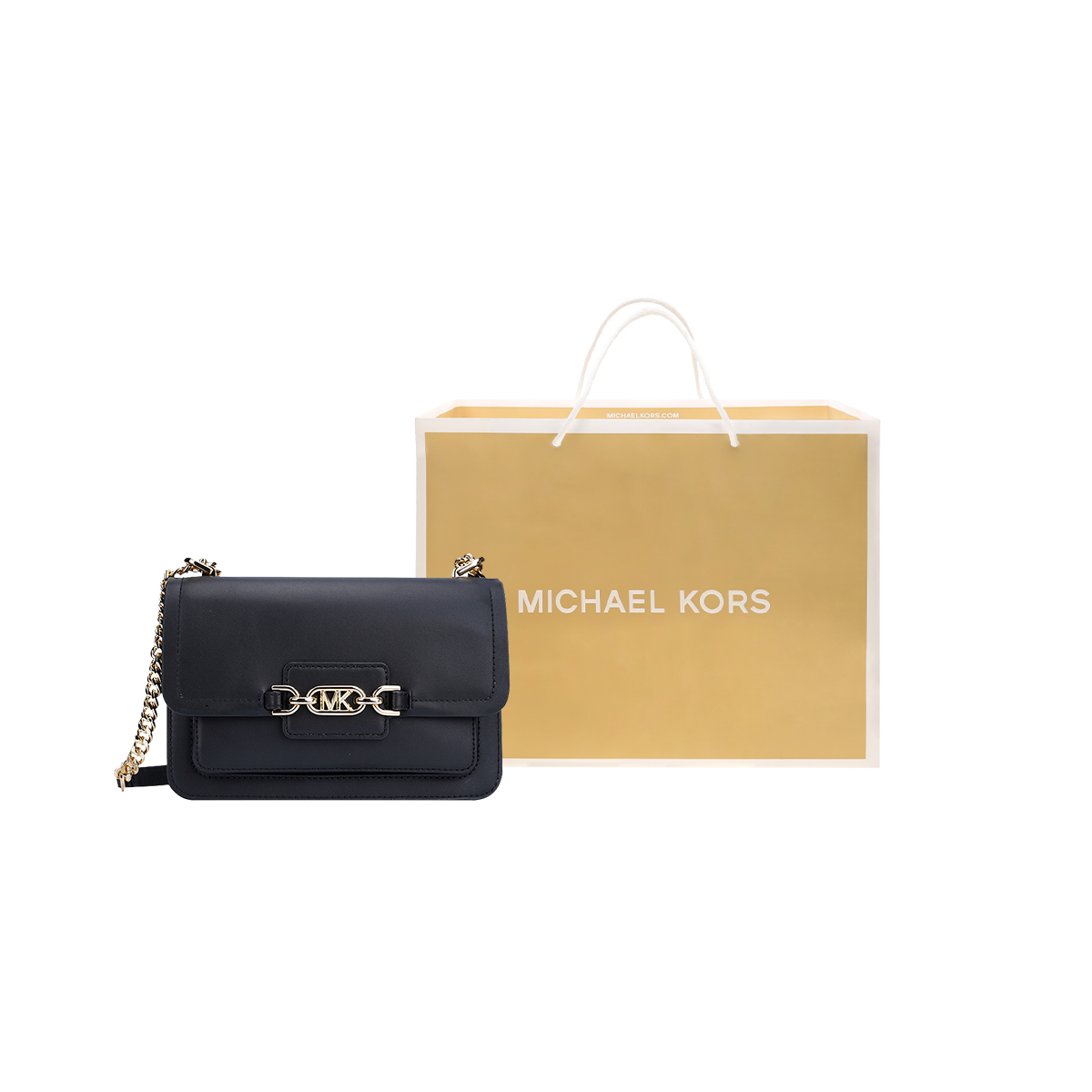 MICHAEL KORS Кожаный конверт с клапаном Большая женская сумка через плечо Черный
MICHAEL KORS Кожаный конверт с клапаном Большая женская сумка через плечо Черный