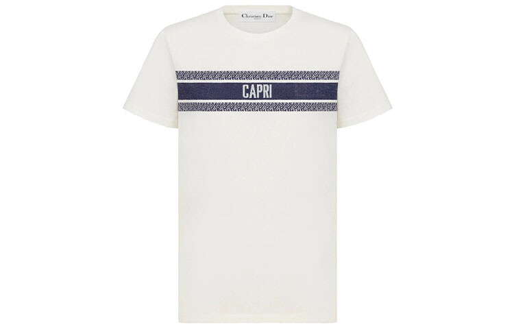 Ежеквартальные новинки Футболка мужская белая Dior, белый
Ежеквартальные новинки Футболка мужская белая Dior, белый