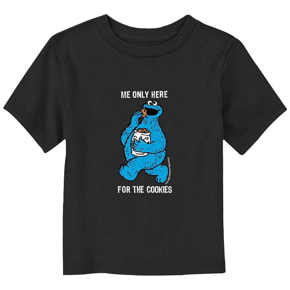 Футболка с рисунком PBS Kids для мальчиков и девочек «Улица Сезам Cookie Monster Me Only Here For The Cookies», черный
Футболка с рисунком PBS Kids для мальчиков и девочек «Улица Сезам Cookie Monster Me Only Here For The Cookies», черный