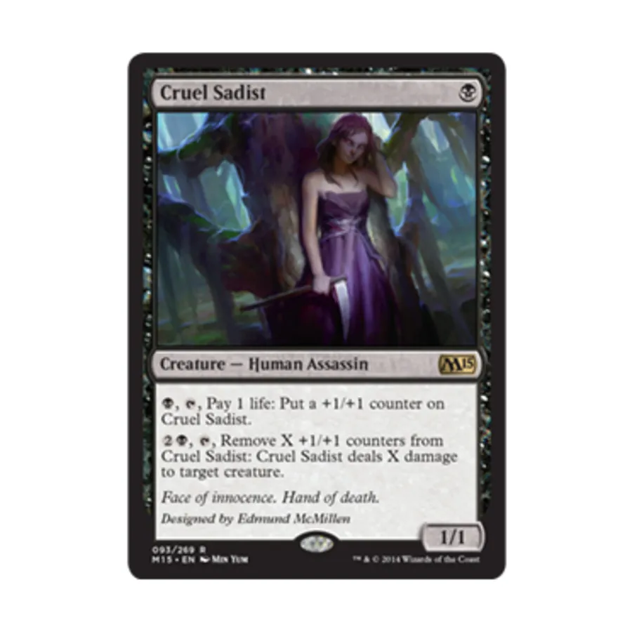 CCG Жестокий садист (клавиша R), MTG - Magic 2015
CCG Жестокий садист (клавиша R), MTG - Magic 2015