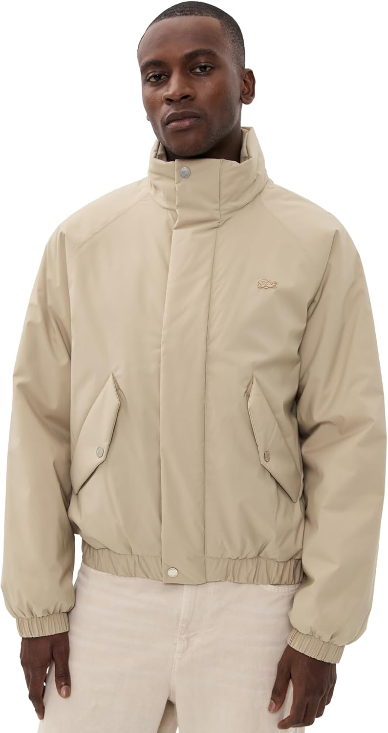 Ветровка-бомбер Lacoste с высоким воротником, Beige
Ветровка-бомбер Lacoste с высоким воротником, Beige