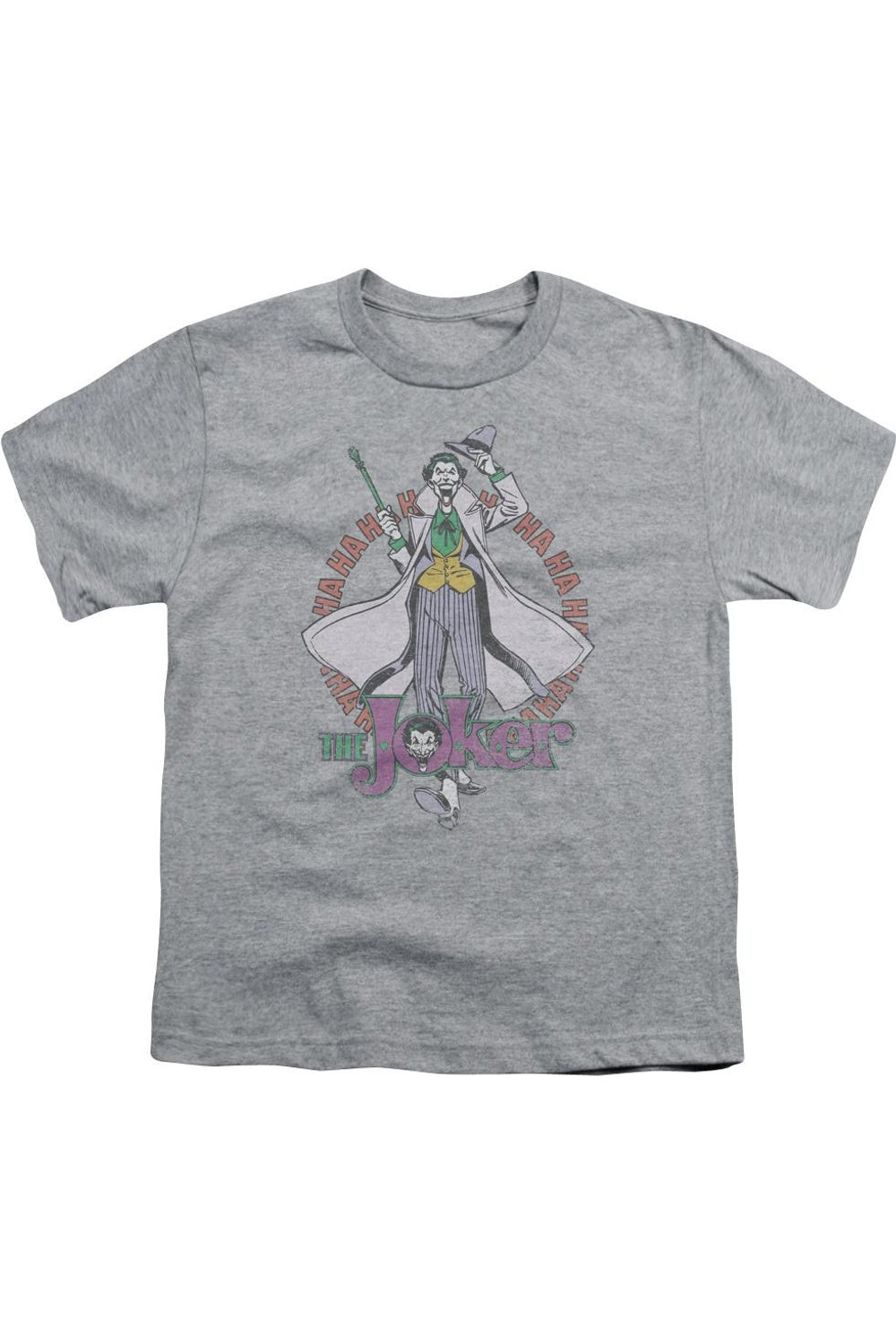 Футболка с коротким рукавом DC Comics Maniacal для детей Gildan, Athletic Heather
Футболка с коротким рукавом DC Comics Maniacal для детей Gildan, Athletic Heather