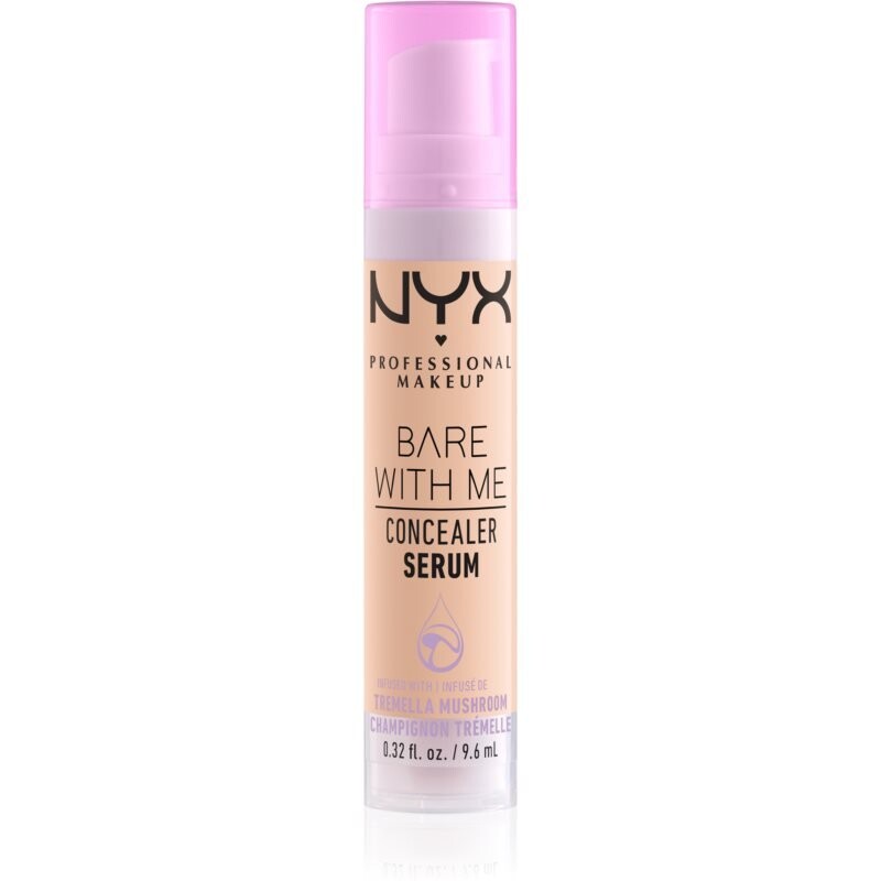 NYX Professional Makeup Bare With Me Concealer Serum увлажняющий консилер 2 в 1 оттенок 03 Ваниль 9,6 мл
NYX Professional Makeup Bare With Me Concealer Serum увлажняющий консилер 2 в 1 оттенок 03 Ваниль 9,6 мл