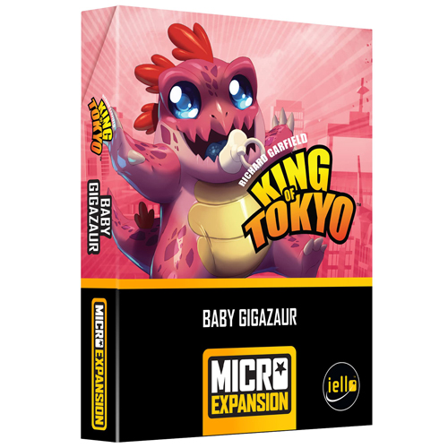 Настольная игра King Of Tokyo: Baby Gigazaur Micro Expansion
Настольная игра King Of Tokyo: Baby Gigazaur Micro Expansion
