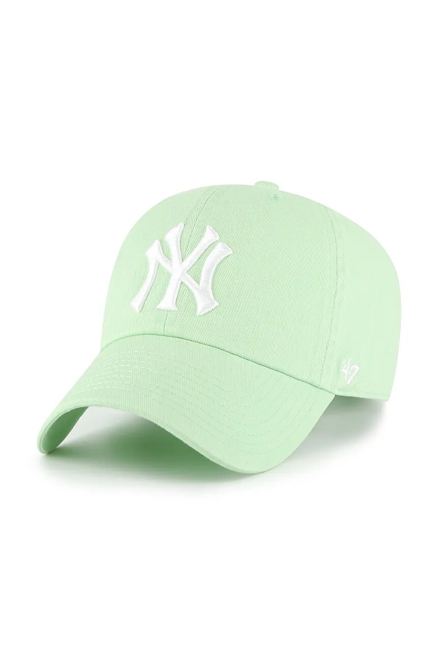 Бейсболка хлопок MLB New York Yankees 47 Brand, зеленый 
Бейсболка хлопок MLB New York Yankees 47 Brand, зеленый