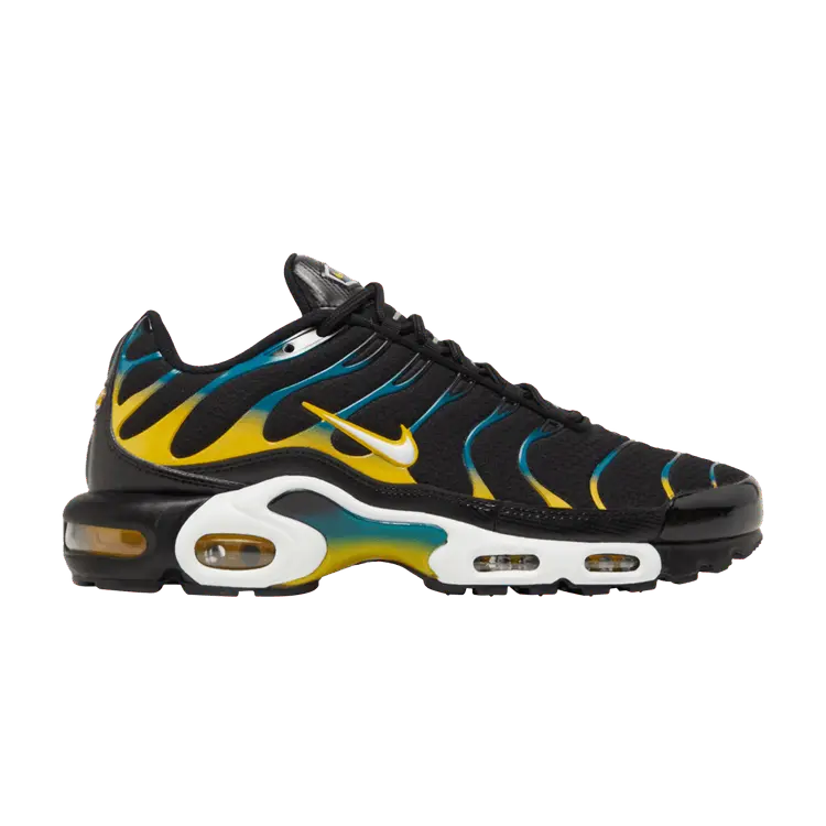 Кроссовки Nike Air Max Plus 'Black University Gold Spruce', черный
Кроссовки Nike Air Max Plus 'Black University Gold Spruce', черный