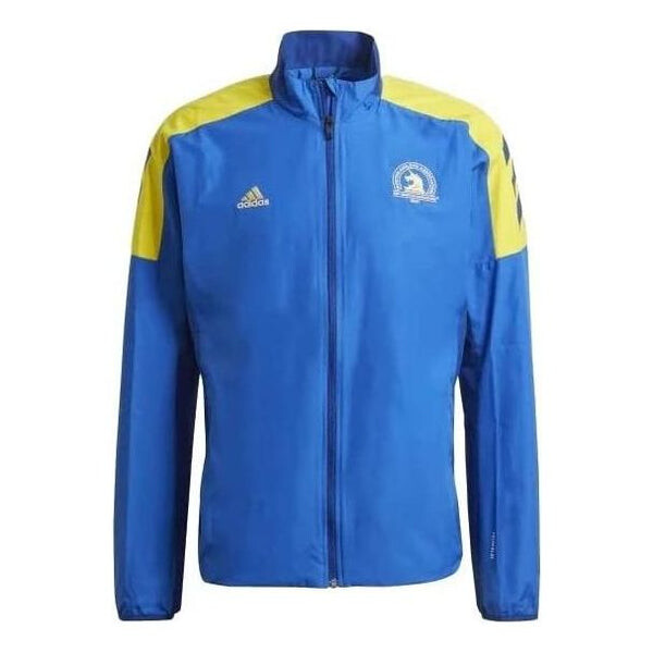 Куртка adidas 2021 Boston Marathon Windbreaker Jacket 'Blue', синий 
Куртка adidas 2021 Boston Marathon Windbreaker Jacket 'Blue', синий