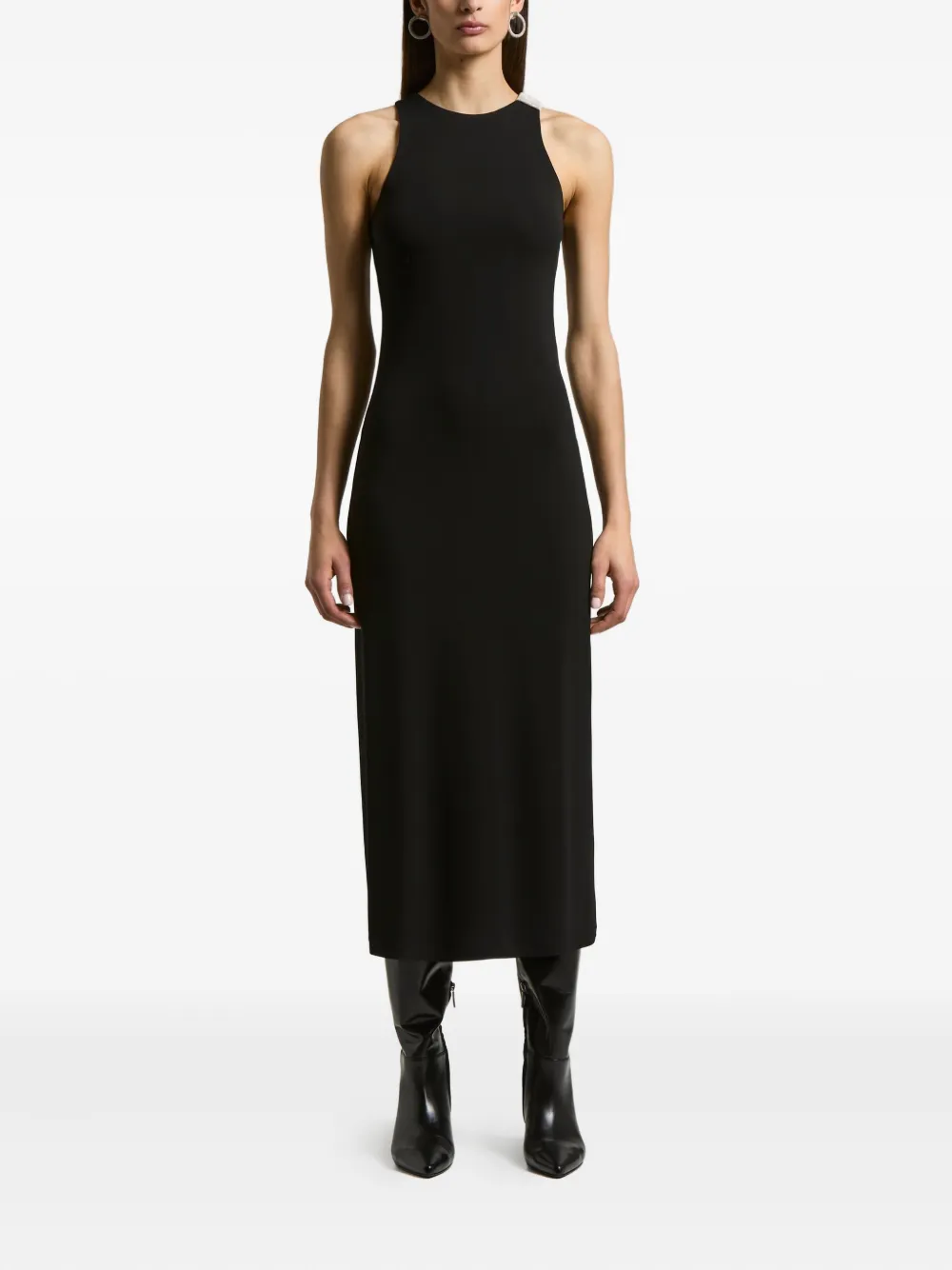 Платье без рукавов с отделкой Peserico, черный
Платье без рукавов с отделкой Peserico, черный