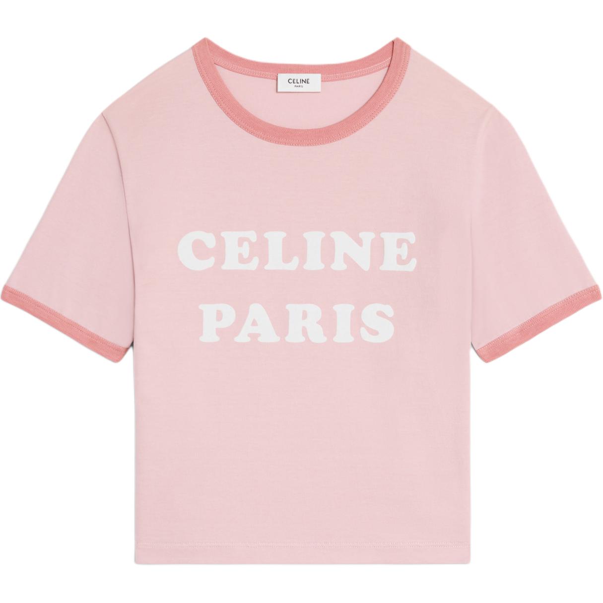 Футболка Paris 70's из хлопкового джерси CELINE, светло-розовый/розовый/кремовый
Футболка Paris 70's из хлопкового джерси CELINE, светло-розовый/розовый/кремовый