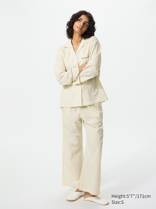 Хлопковая пижама с длинным рукавом Uniqlo, 41 yellow
Хлопковая пижама с длинным рукавом Uniqlo, 41 yellow