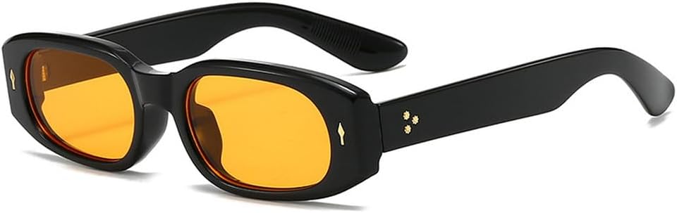 Модные маленькие прямоугольные солнцезащитные очки для женщин в стиле ретро, конфетные цвета, солнцезащитные очки UV400 для мужчин, трендовые панк-очки с заклепками WNCKSQ, Black Orange
Модные маленькие прямоугольные солнцезащитные очки для женщин в стиле ретро, конфетные цвета, солнцезащитные очки UV400 для мужчин, трендовые панк-очки с заклепками WNCKSQ, Black Orange