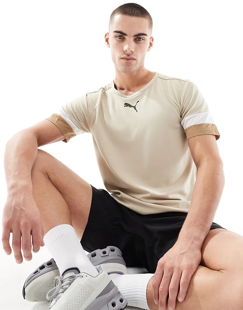 Футболка Rise Football бежевого цвета Puma
Футболка Rise Football бежевого цвета Puma