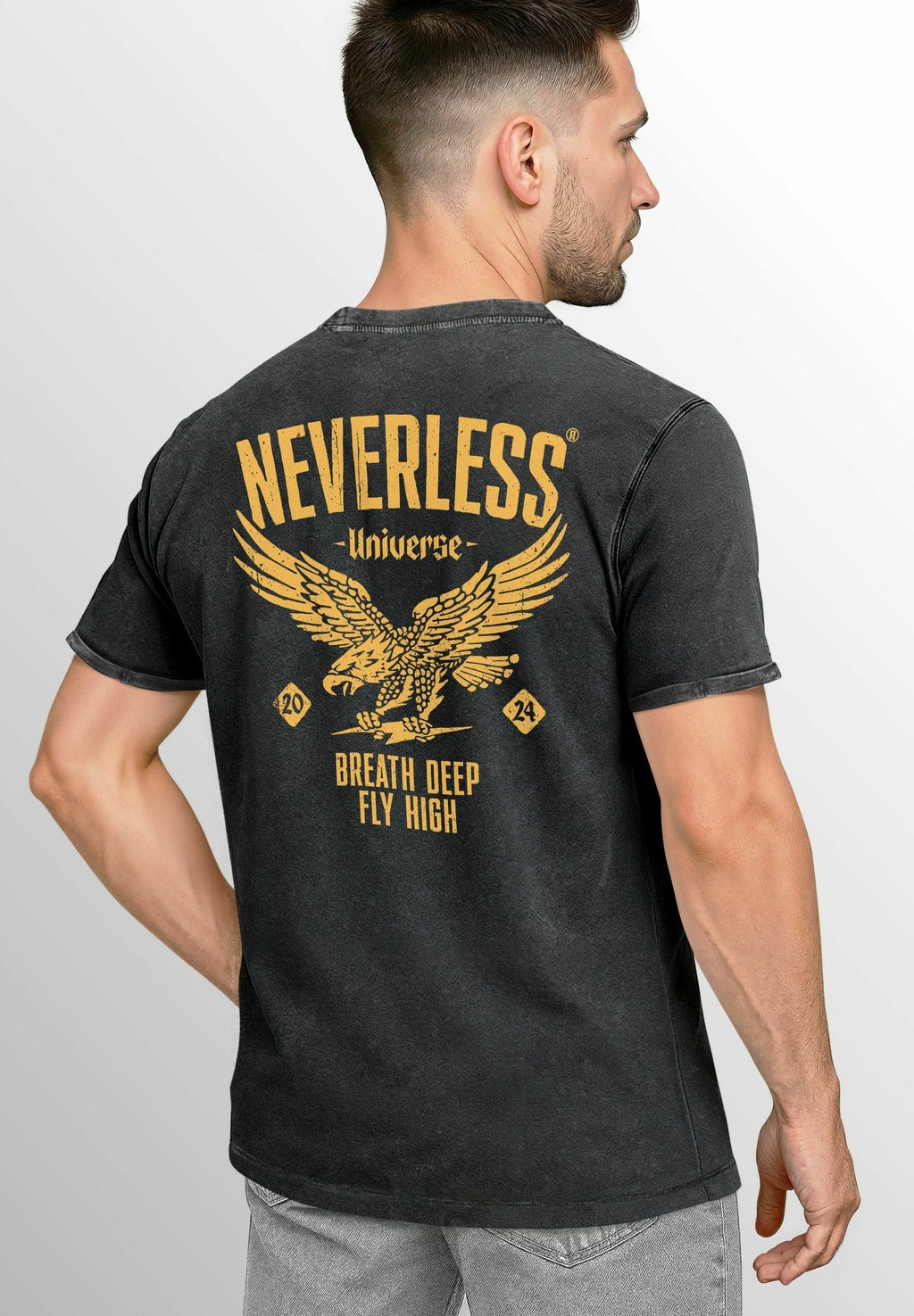 Футболка с принтом VINTAGE BACK ADLER ABENTEUER OUTDOOR WILDNIS Neverless, антрацит
Футболка с принтом VINTAGE BACK ADLER ABENTEUER OUTDOOR WILDNIS Neverless, антрацит