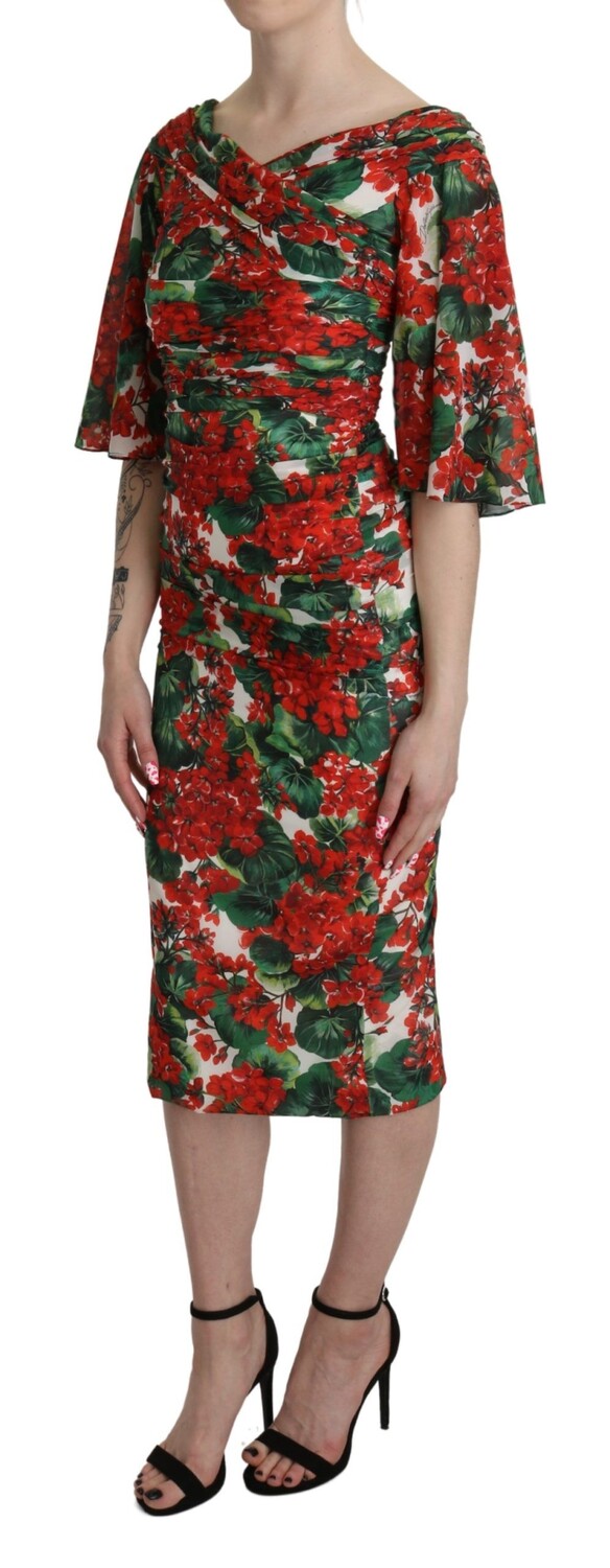 Очаровательное платье-футляр миди с цветочным принтом Dolce & Gabbana, мультиколор
Очаровательное платье-футляр миди с цветочным принтом Dolce & Gabbana, мультиколор