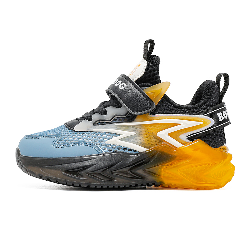 Легкие амортизирующие низкие детские кроссовки для повседневной носки BOBDOG, черный/желтый
Легкие амортизирующие низкие детские кроссовки для повседневной носки BOBDOG, черный/желтый