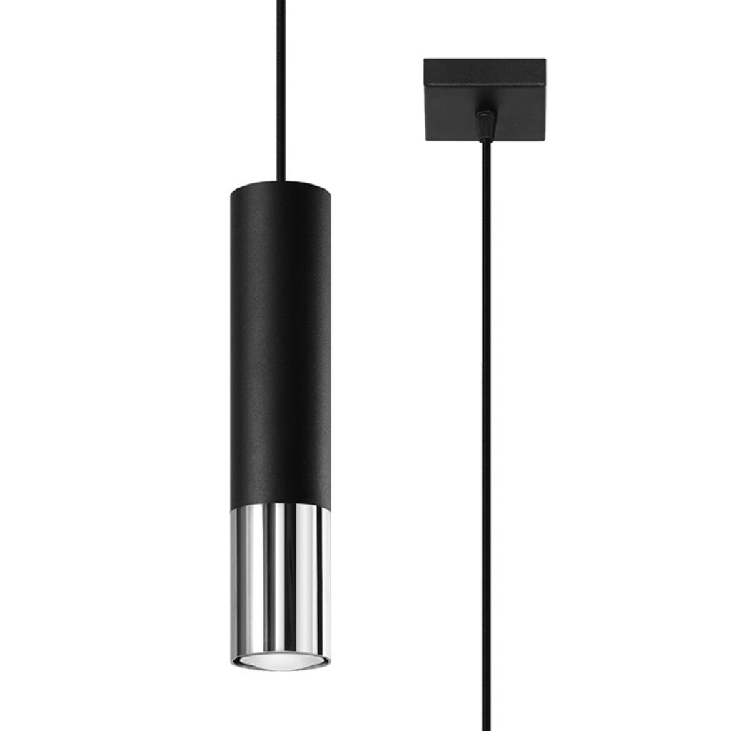 Подвесной светильник LOOPEZ 1 черный/хром 1xGU10 40Вт сталь 100х8х8см Sollux Lighting
Подвесной светильник LOOPEZ 1 черный/хром 1xGU10 40Вт сталь 100х8х8см Sollux Lighting