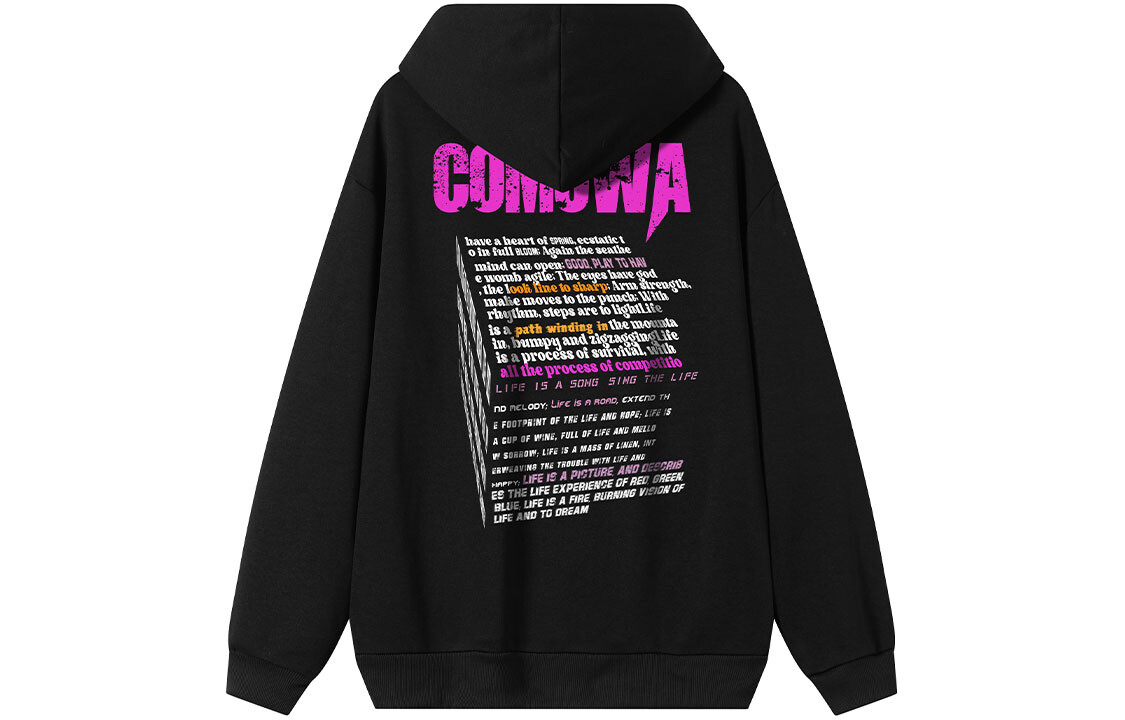 Толстовка унисекс COMOWA, Черный
Толстовка унисекс COMOWA, Черный