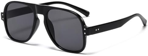 Солнцезащитные очки 2027 года в ярких, конфетных цветах для женщин, ретро-дизайнерские с заклепками, модные зеленые квадратные солнцезащитные очки для мужчин MTZJH, Black Grey
Солнцезащитные очки 2027 года в ярких, конфетных цветах для женщин, ретро-дизайнерские с заклепками, модные зеленые квадратные солнцезащитные очки для мужчин MTZJH, Black Grey