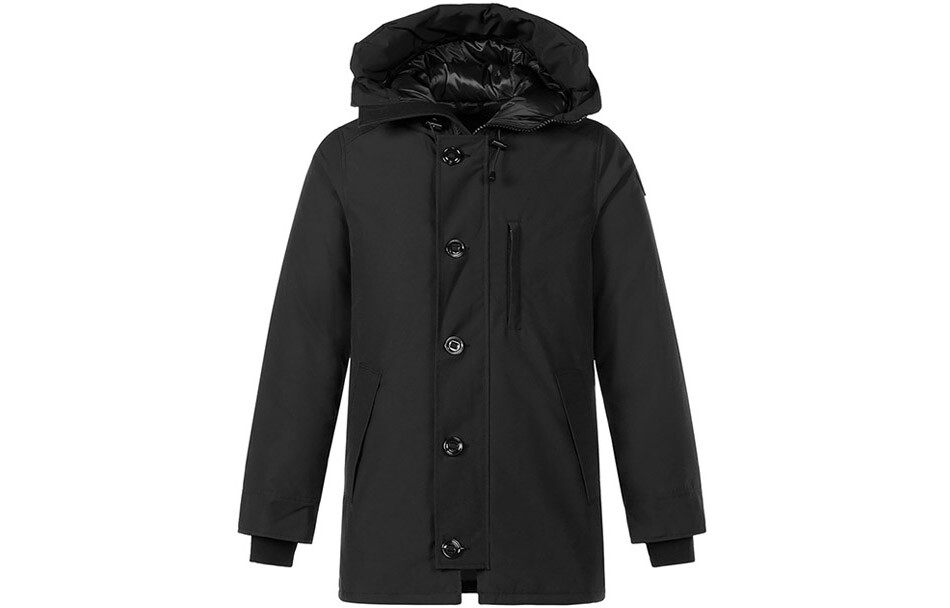 Мужской пуховик Canada Goose, черный
Мужской пуховик Canada Goose, черный
