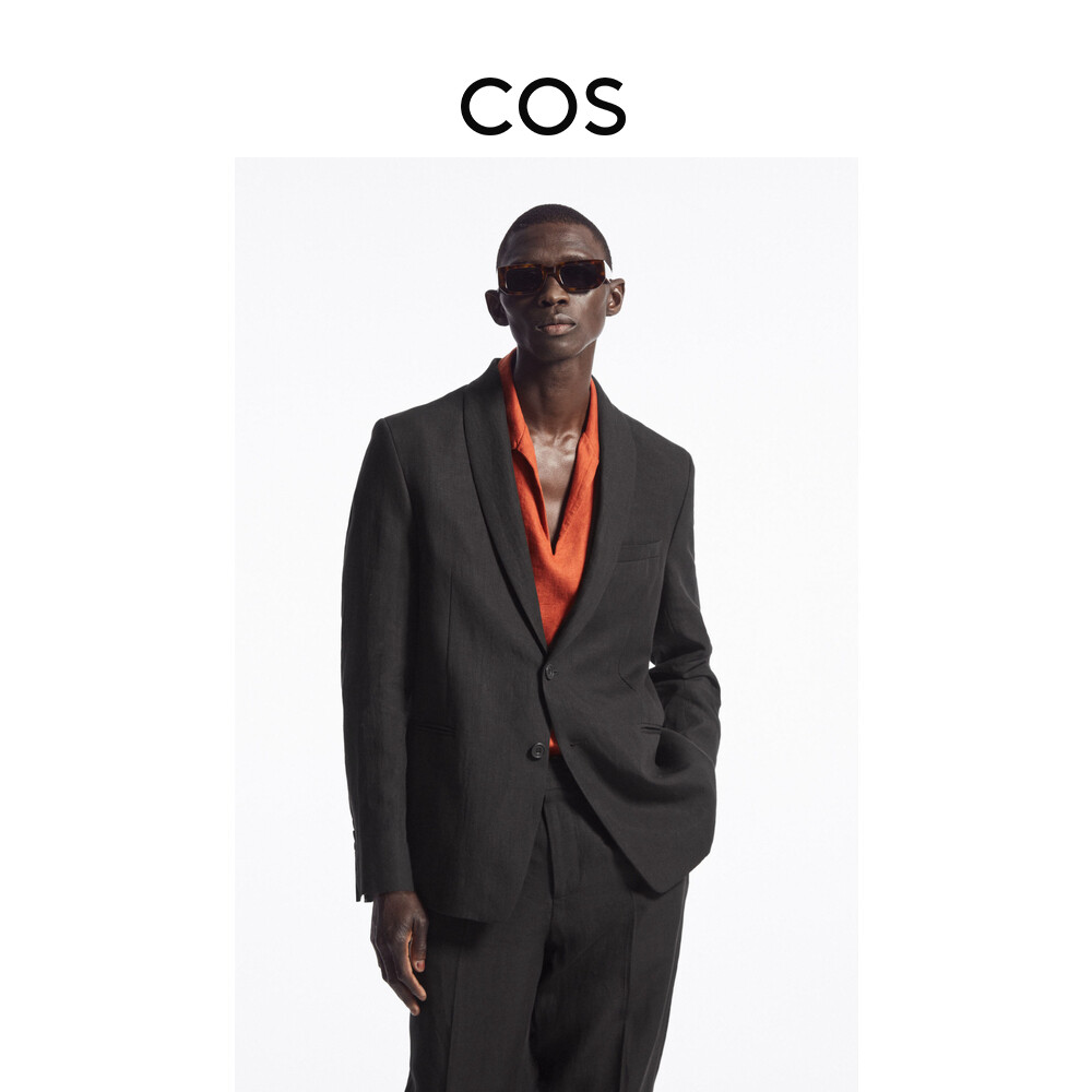 Пиджак мужской Cos льняной, черный
Пиджак мужской Cos льняной, черный