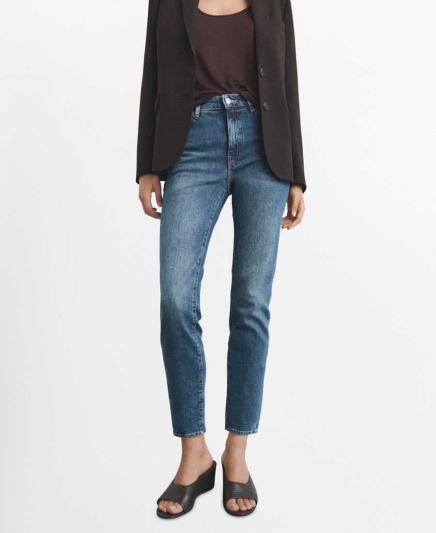 Женские укороченные джинсы Claudia Slim-Fit MANGO, Dark Blue
Женские укороченные джинсы Claudia Slim-Fit MANGO, Dark Blue