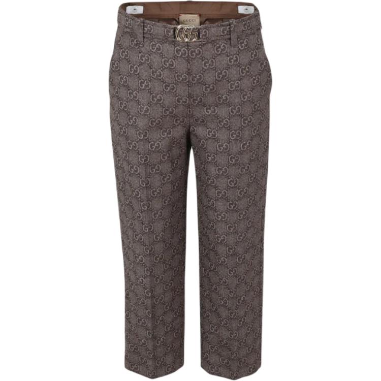 Детские штаны средней длины Gucci, коричневый
Детские штаны средней длины Gucci, коричневый