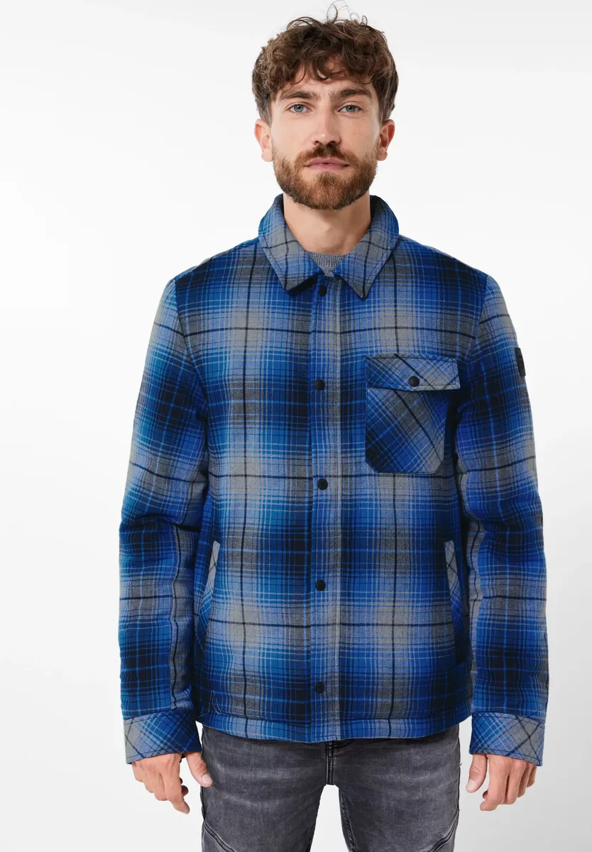 STREET ONE МУЖСКАЯ уличная куртка, без капюшона, с планкой на пуговицах Street One Men, синий
STREET ONE МУЖСКАЯ уличная куртка, без капюшона, с планкой на пуговицах Street One Men, синий