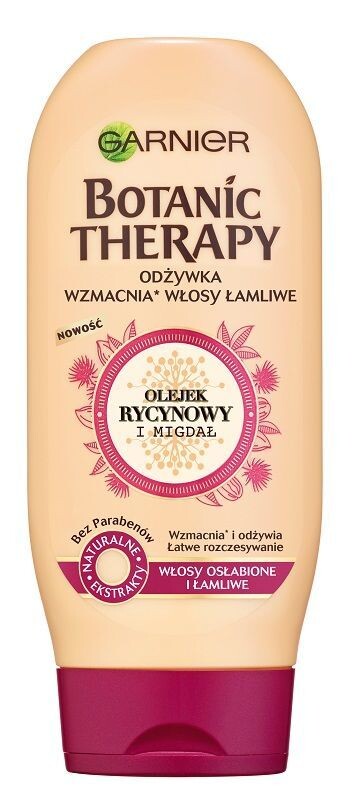 Garnier Botanic Therapy Olejek Rycynowy i Migdał Кондиционер для волос, 200 ml
Garnier Botanic Therapy Olejek Rycynowy i Migdał Кондиционер для волос, 200 ml