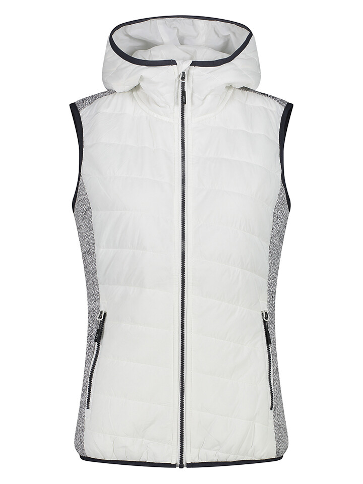 Утепленный жилет CMP Hybridweste, цвет Weiß/ Grau 
Утепленный жилет CMP Hybridweste, цвет Weiß/ Grau