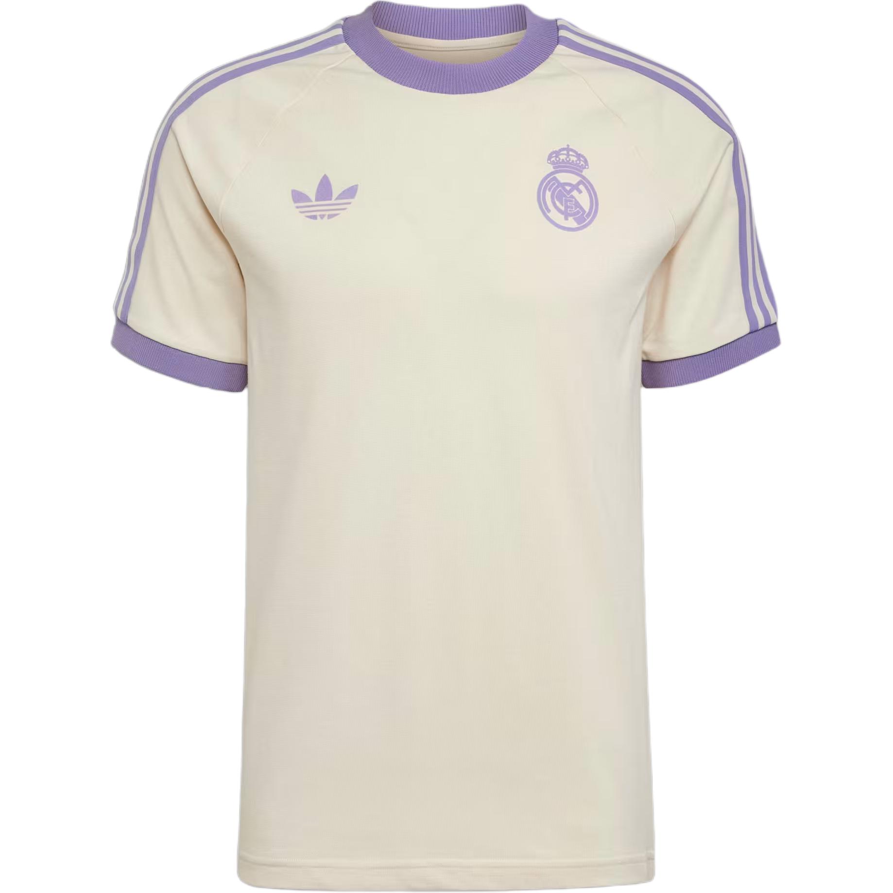 С AdiClub Футболка Adicolor Classics 3 Stripes Real Madrid Adidas Originals, фиолетовый
С AdiClub Футболка Adicolor Classics 3 Stripes Real Madrid Adidas Originals, фиолетовый
