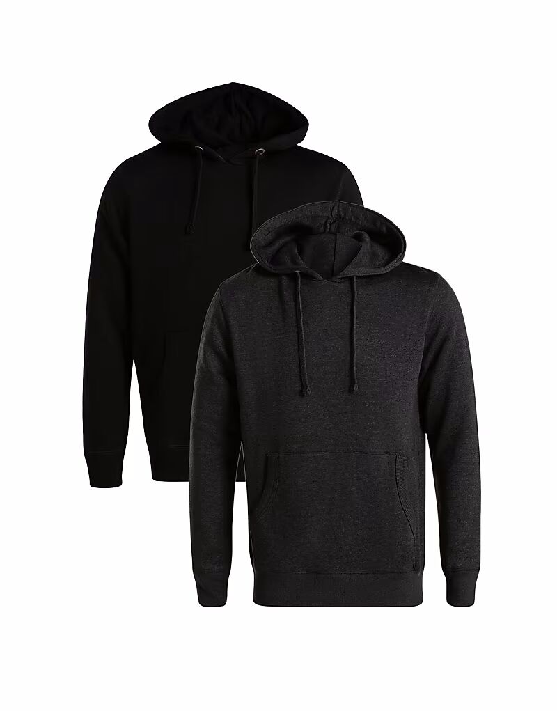 Набор из 2 толстовок из хлопковой смеси черного цвета French Connection
Набор из 2 толстовок из хлопковой смеси черного цвета French Connection