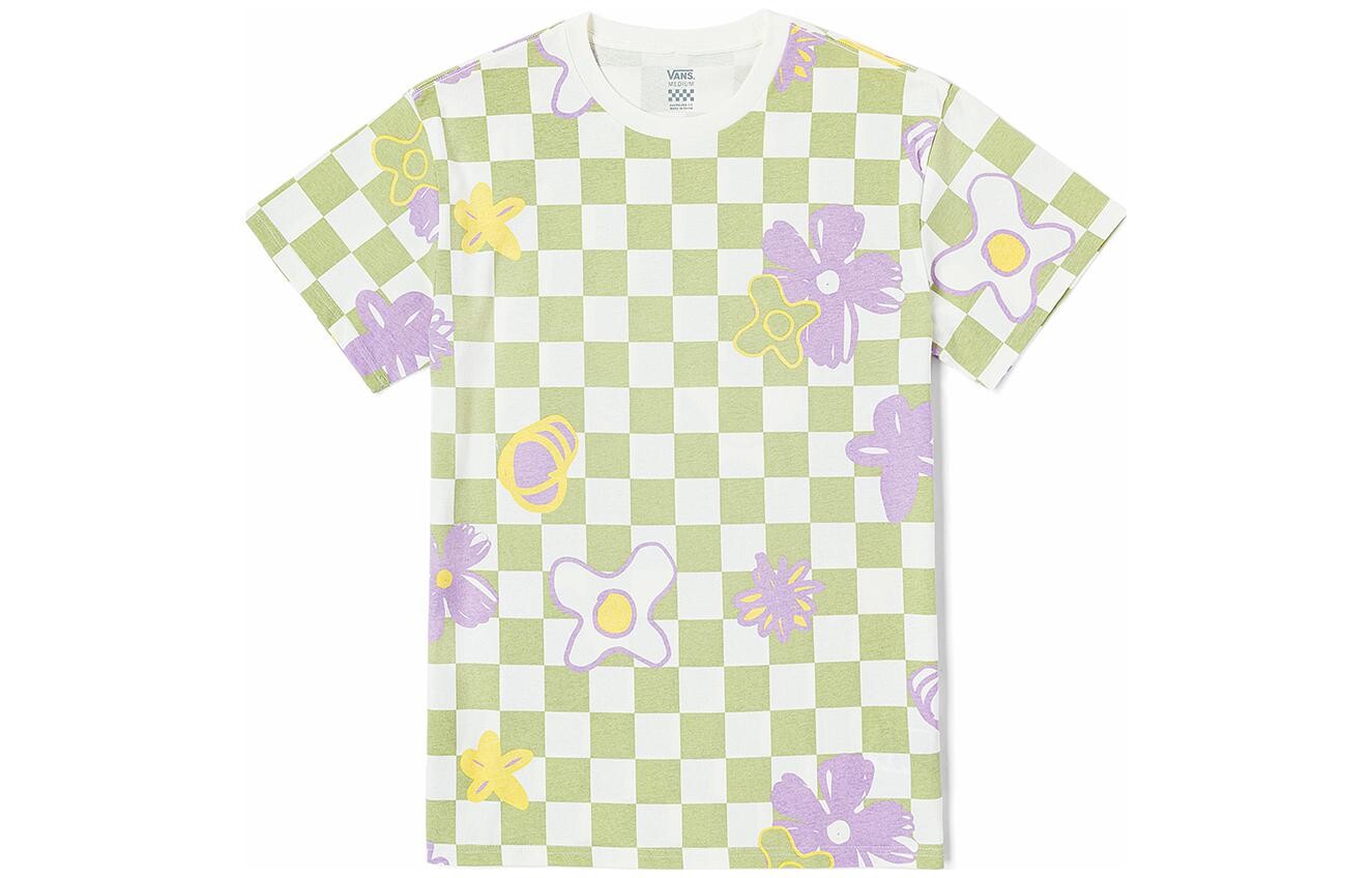 Футболка женская зеленая шахматная доска Vans
Футболка женская зеленая шахматная доска Vans