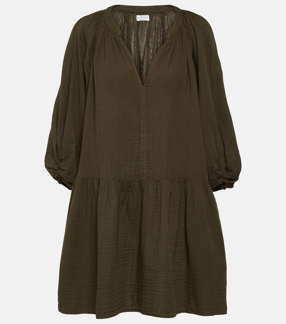 Мини-платье nica из хлопкового газа Velvet, зеленый
Мини-платье nica из хлопкового газа Velvet, зеленый