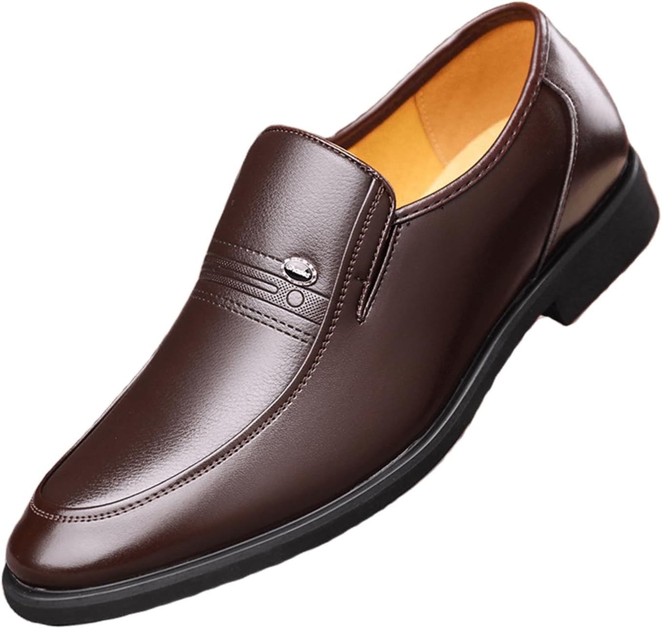 Мужские классические туфли ADMLZQQ Оксфорды, формальные туфли без шнуровки для мужчин, деловые дерби, коричневый
Мужские классические туфли ADMLZQQ Оксфорды, формальные туфли без шнуровки для мужчин, деловые дерби, коричневый