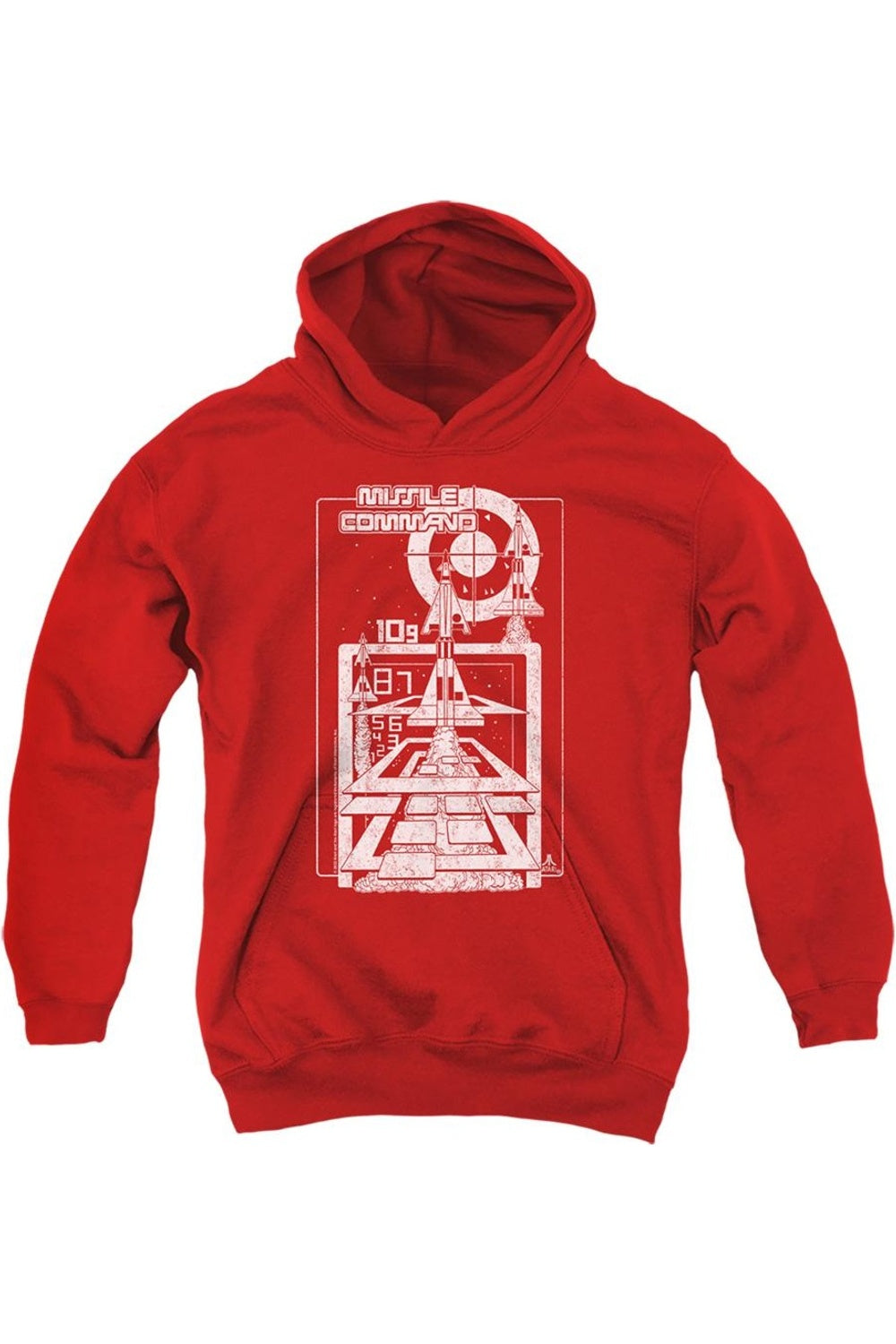 Atari Lift Off Молодежная толстовка с капюшоном Gildan, красный
Atari Lift Off Молодежная толстовка с капюшоном Gildan, красный