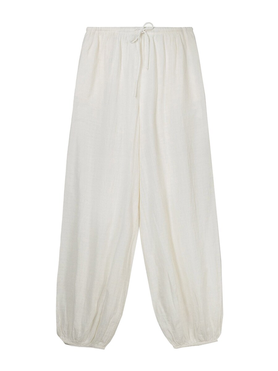 Брюки свободного кроя Bershka, цвет Cream/Ecru
Брюки свободного кроя Bershka, цвет Cream/Ecru