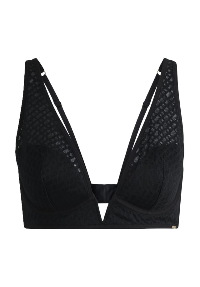 Бюстгальтер с треугольными чашечками и кружевом Boss, черный
Бюстгальтер с треугольными чашечками и кружевом Boss, черный