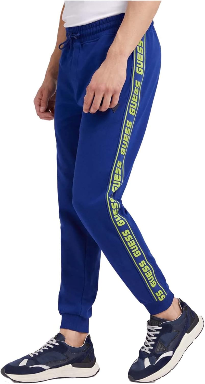 Мужские спортивные брюки GUESS Eco Arlo с логотипом на ленте, Borage Blu
Мужские спортивные брюки GUESS Eco Arlo с логотипом на ленте, Borage Blu