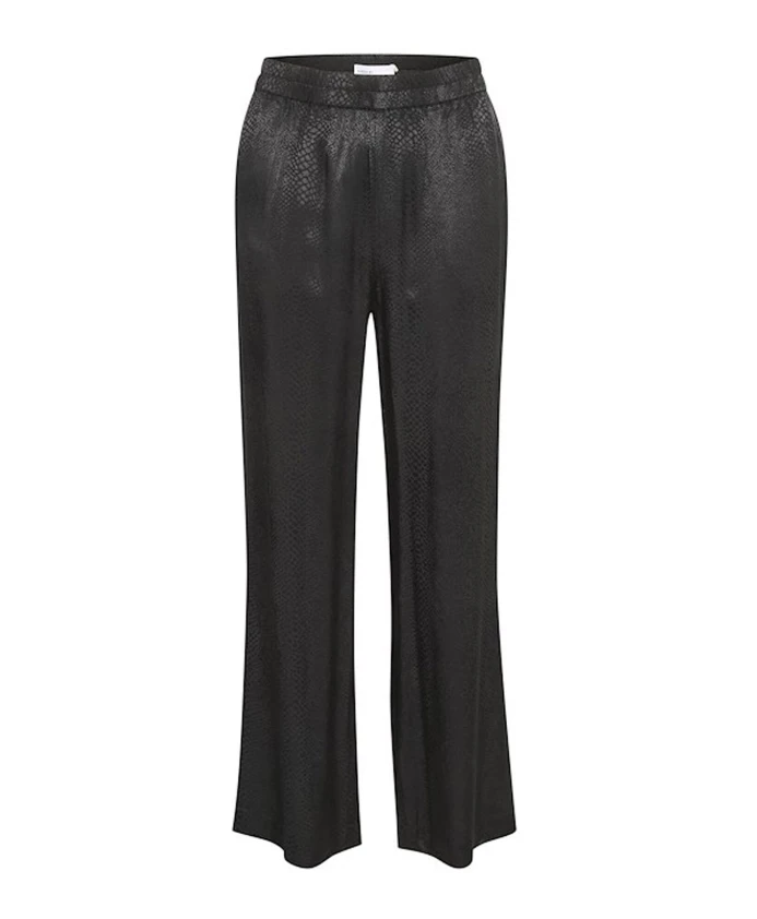 Брюки прямого кроя с эластичным поясом, метеорит Karen By Simonsen, черный
Брюки прямого кроя с эластичным поясом, метеорит Karen By Simonsen, черный