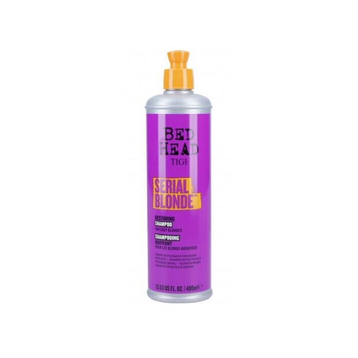 Шампунь Bed Head Serial Blonde Champú Restaurador para Rubios Atrevidos Tigi, 400
Шампунь Bed Head Serial Blonde Champú Restaurador para Rubios Atrevidos Tigi, 400