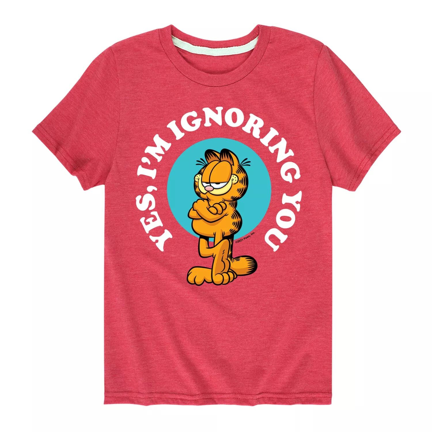Футболка Garfield с рисунком «Ignoring You» для мальчиков 8–20 лет Licensed Character, красный
Футболка Garfield с рисунком «Ignoring You» для мальчиков 8–20 лет Licensed Character, красный