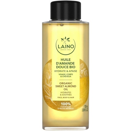 Органическое масло сладкого миндаля 100 мл Laino
Органическое масло сладкого миндаля 100 мл Laino