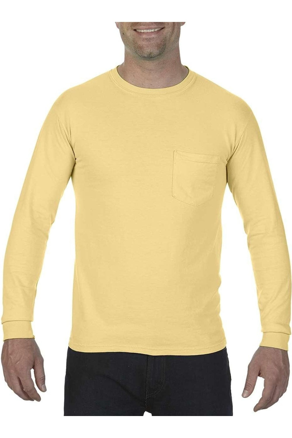 Футболка Comfort Colors Garment-Dyed Heavyweight с длинным рукавом и карманом, цвет butter
Футболка Comfort Colors Garment-Dyed Heavyweight с длинным рукавом и карманом, цвет butter